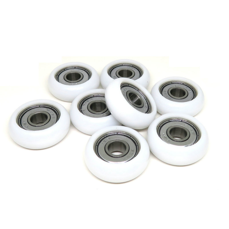 BSR60830-11 Round POM Rollers 8x30x11mm with bearing 608ZZ